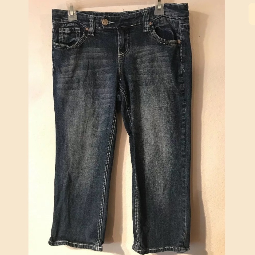 MAURICES ORIGINAL JEANS cropped capris size 9/10